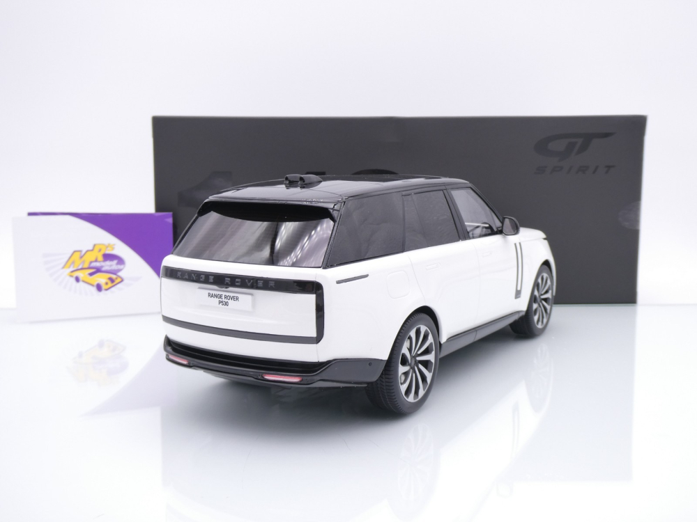 GT Spirit GT533 # Land Range Rover Autobiography P530 Baujahr 2024 " Fujiweiß" 1:18