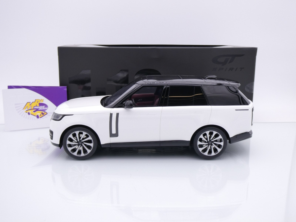 GT Spirit GT533 # Land Range Rover Autobiography P530 Baujahr 2024 " Fujiweiß" 1:18