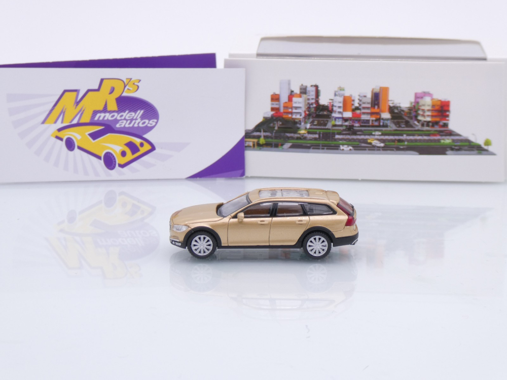 Micro City Herpa 87MC000021 # Volvo V90 Kombi Baujahr 2017 " goldmetallic " 1:87