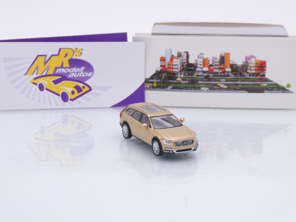 Micro City Herpa 87MC000021 # Volvo V90 Kombi Baujahr 2017 " goldmetallic " 1:87