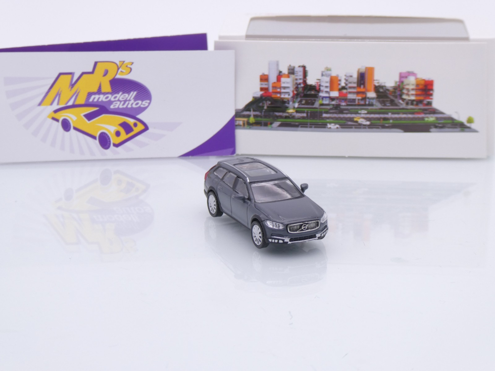 Micro City Herpa 87MC000031 # Volvo V90 Kombi Baujahr 2017 " dunkelgrau " 1:87