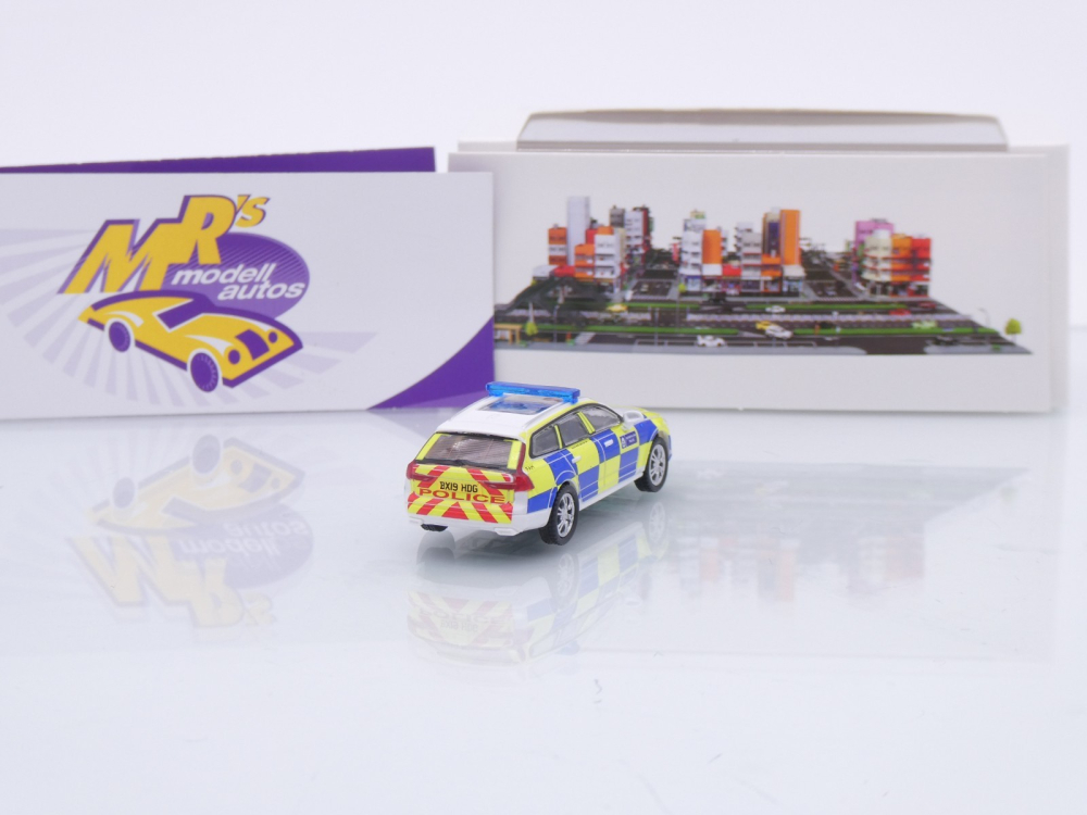 Micro City Herpa 87MC000022 # Volvo V90 Kombi Baujahr 2017 " Poilce England " 1:87