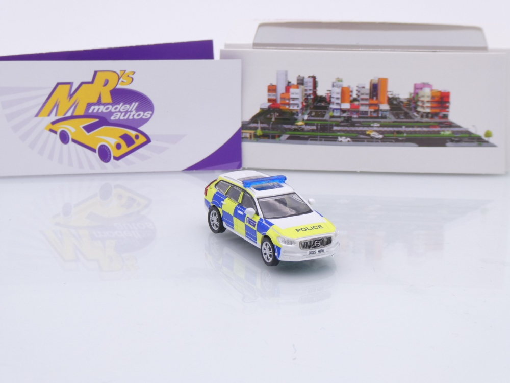 Micro City Herpa 87MC000022 # Volvo V90 Kombi Baujahr 2017 " Poilce England " 1:87