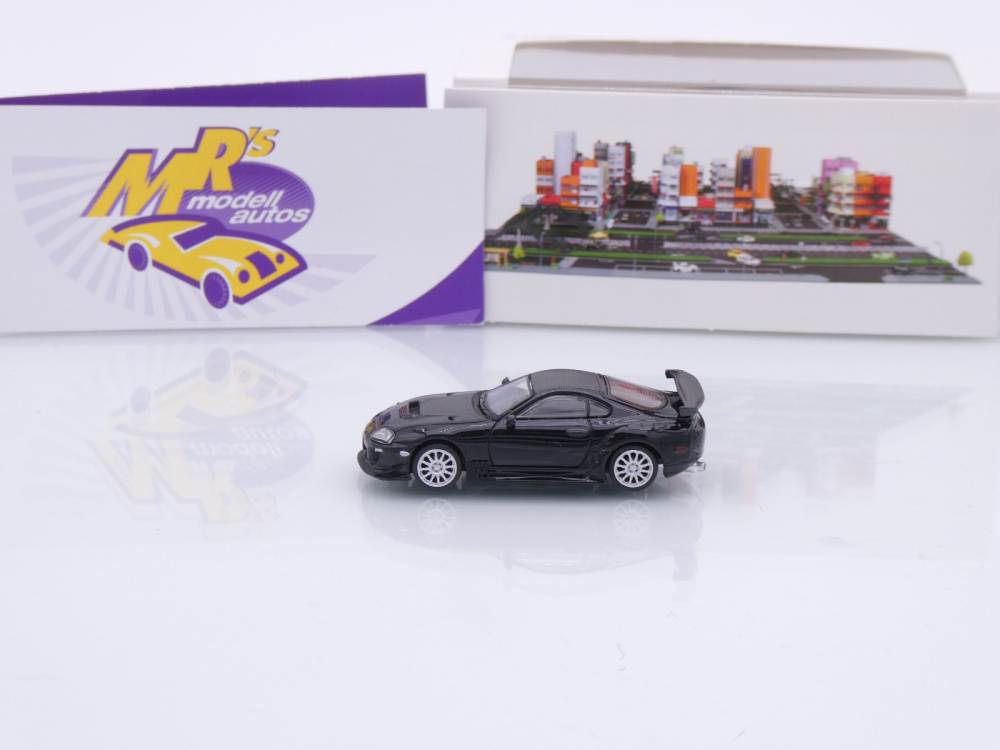 Micro City  Herpa 87MC000030 # Toyota Supra Baujahr 1993-2002 " schwarz " 1:87