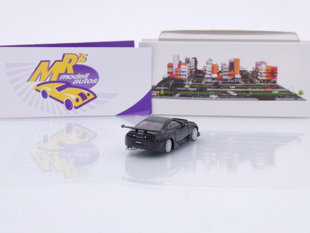 Micro City  Herpa 87MC000030 # Toyota Supra Baujahr 1993-2002 " schwarz " 1:87