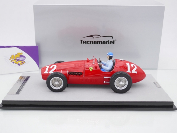 Tecnomodel TM18-66A # Ferrari 500 Nr.12 F2 Winner Monza GP 1952 " Alberto Ascari " 1:18