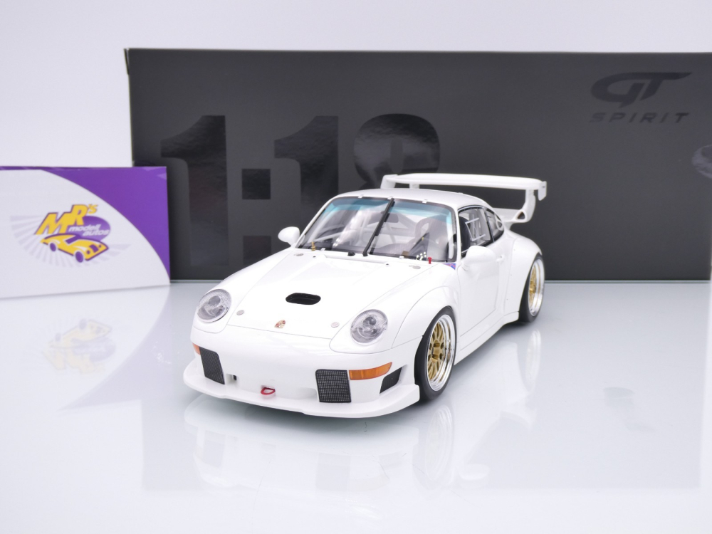 GT Spirit GT532 # Porsche 911 993 GT2 Evo Baujahr 1995 " Grand Prix White " 1:18