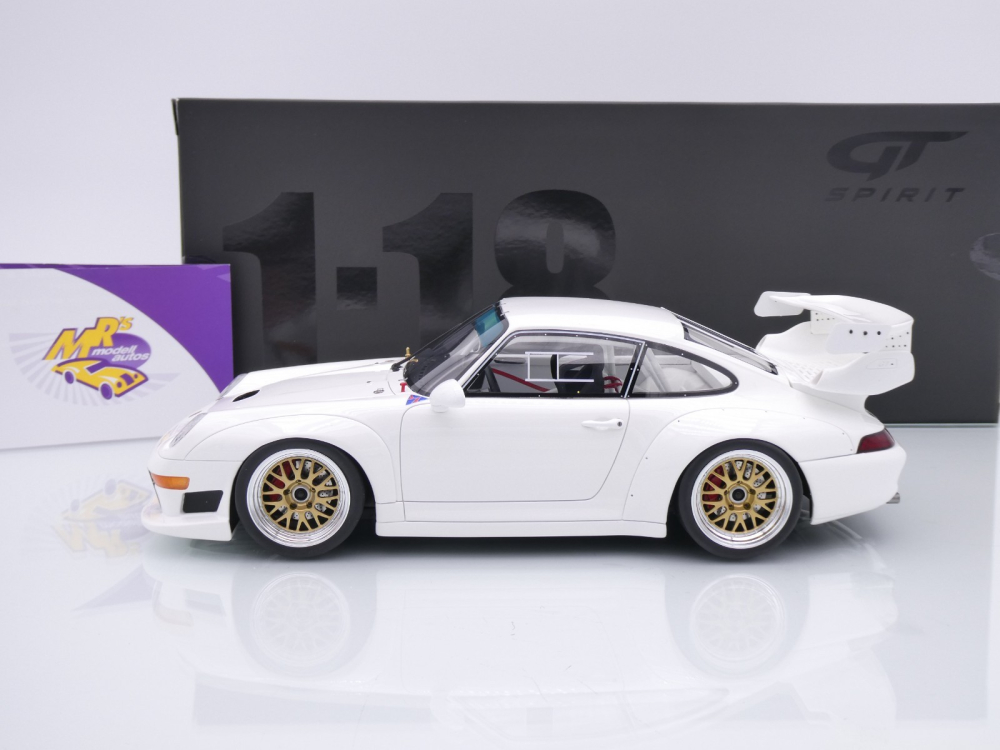 GT Spirit GT532 # Porsche 911 993 GT2 Evo Baujahr 1995 " Grand Prix White " 1:18