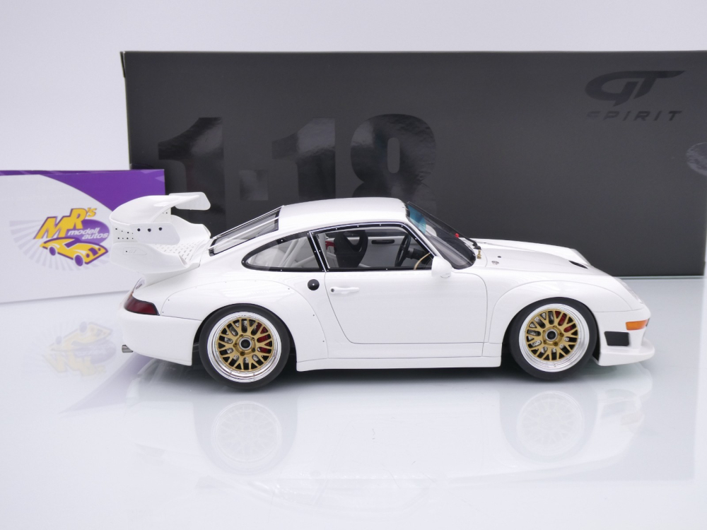 GT Spirit GT532 # Porsche 911 993 GT2 Evo Baujahr 1995 " Grand Prix White " 1:18