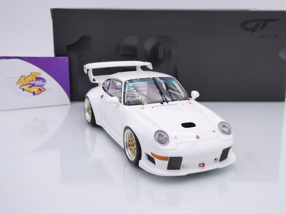GT Spirit GT532 # Porsche 911 993 GT2 Evo Baujahr 1995 " Grand Prix White " 1:18
