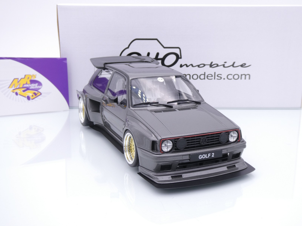 Ottomobile OT476 # Volkswagen VW Golf II GTI Baujahr 2021 " Khyzyl Saleem " 1:18