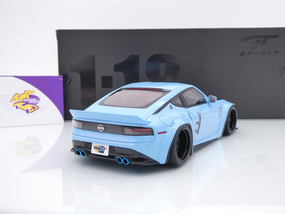 GT Spirit GT943 # Nissan Fairlady Z Pandem Baujahr 2025 " China Blue " 1:18