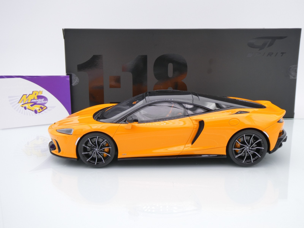 GT Spirit GT957 # McLaren GTS Sportwagen Baujahr 2025 " Papaya Orange " 1:18