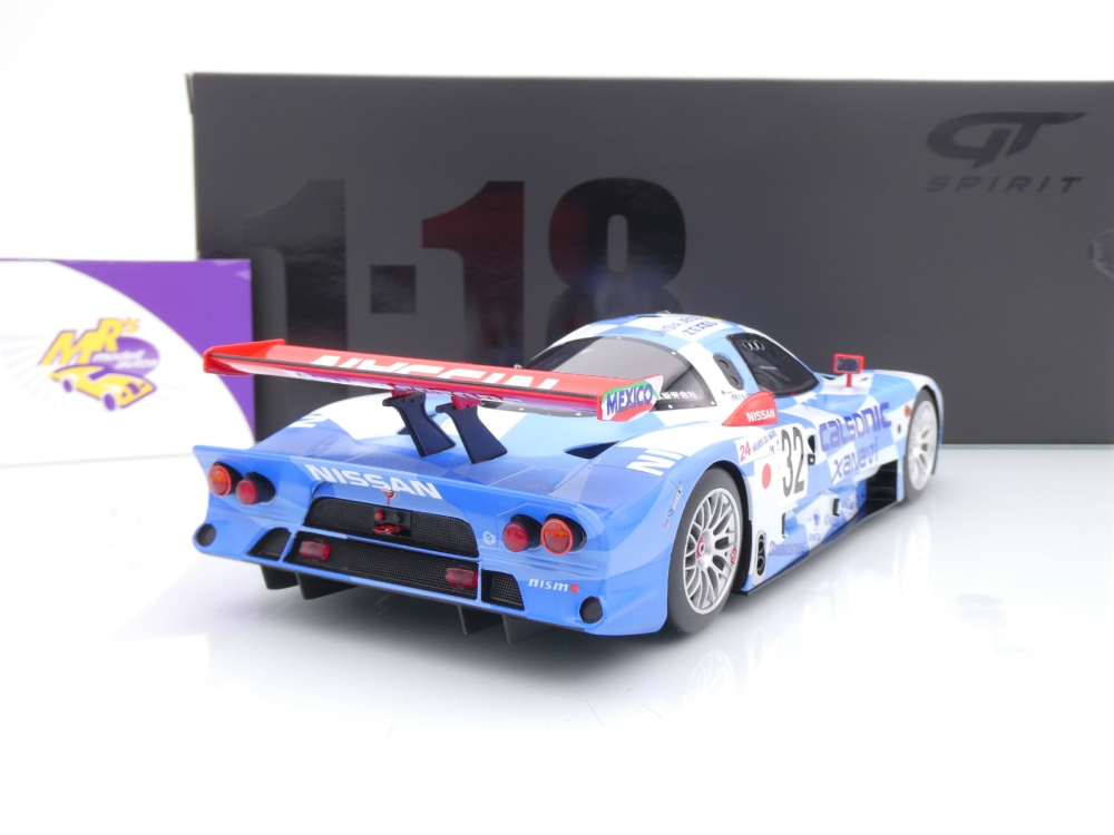 GT Spirit GT529 # Nissan R390 GT1 #32 24h Le Mans 1998 " Calsonic Xanavi " 1:18