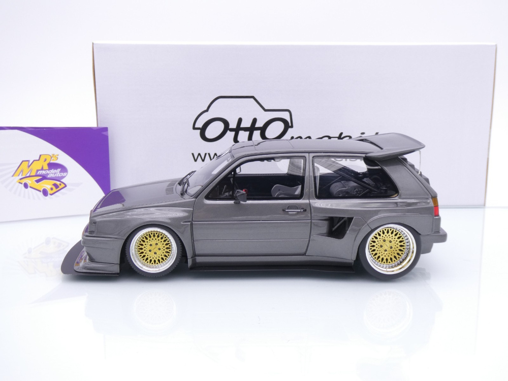 Ottomobile OT476 # Volkswagen VW Golf II GTI Baujahr 2021 " Khyzyl Saleem " 1:18