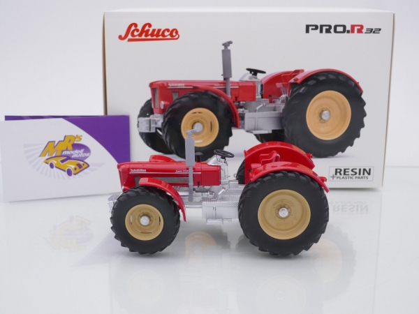 Schuco PRO.R 09146 # Schlüter Super 1500 TV Traktor Baujahr 1971 " rot " 1:32