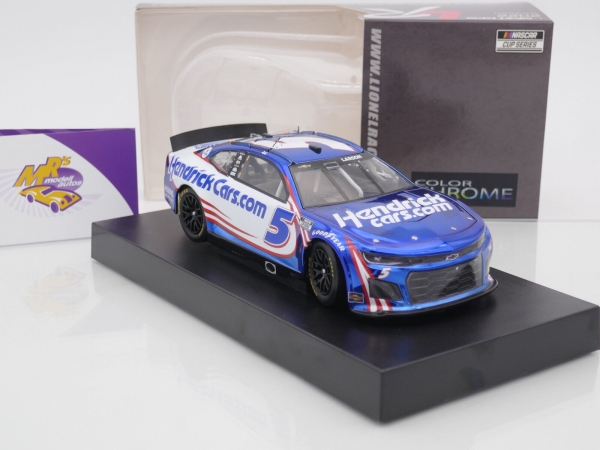 Lionel Racing CX52223HENKLCL # Chevrolet Camaro ZL1 NASCAR 2022 " Kyle Larson - Hendrickcars.com " 1:24 Color Chrome Edition