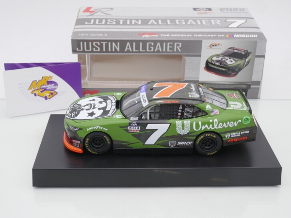 Lionel Racing NX72223UNMAG # Chevrolet Camaro NASCAR Xfinity 2022 " Justin Allgaier - Unilever Military " 1:24