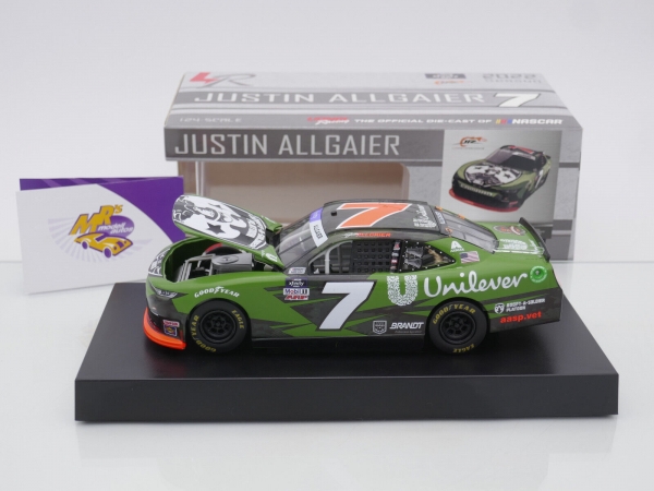Lionel Racing NX72223UNMAG # Chevrolet Camaro NASCAR Xfinity 2022 " Justin Allgaier - Unilever Military " 1:24