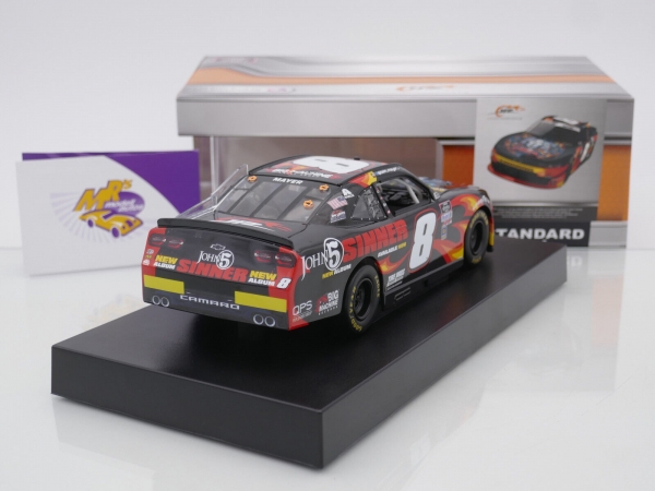Lionel Racing NX82123JONSM # Chevrolet Camaro NASCAR Xfinity 2021 " Sam Mayer - John 5 Sinner Album " 1:24