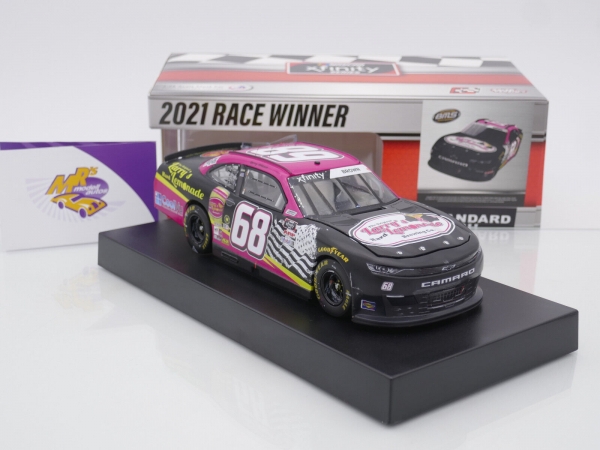 Lionel Racing W682123LHLBBJ # Chevrolet Camaro NASCAR Xfinity 2021 " Brandon Brown - Larry's Hard Lemonade Talladega Fall Race Winner " 1:24