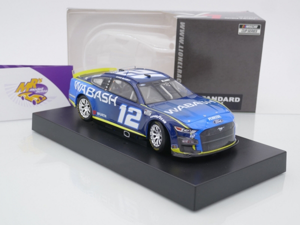 Lionel Racing C122223WABRB # Ford Mustang NASCAR 2022 " Ryan Blaney - Wabash " 1:24