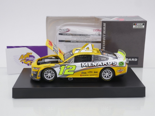 Lionel Racing C122223PZMRB # Ford Mustang NASCAR 2022 " Ryan Blaney - Pennzoil / Menards " 1:24