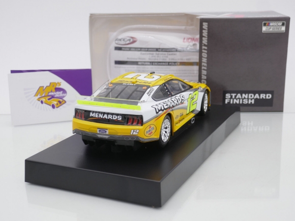 Lionel Racing C122223PZMRB # Ford Mustang NASCAR 2022 " Ryan Blaney - Pennzoil / Menards " 1:24