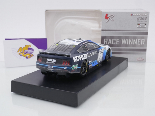 Lionel Racing WX62223KOLBWBD # Ford Mustang NASCAR 2022 " Brad Keselowski - Kohler Generators Daytona Duel #1 Race Winner " 1:24