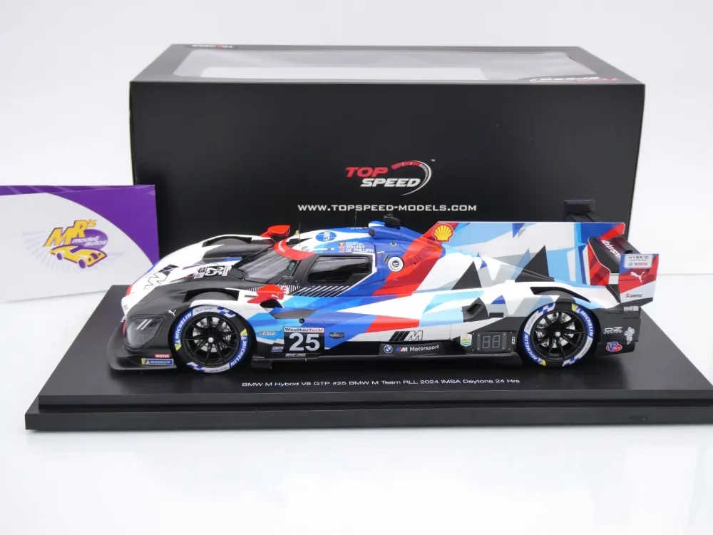 Top Speed TS0569 # BMW M Hybrid V8 GTP #25 24h Daytona 2024 " BMW M Team RLL " 1:18