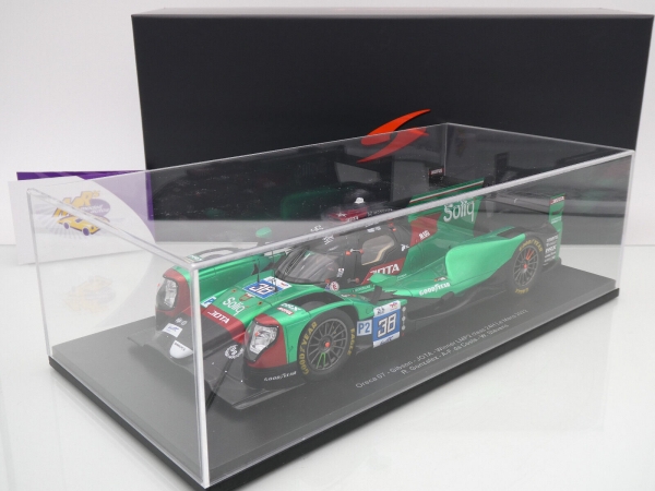 Miniature Spark 1/18 Oreca 07 Gibson #38 - 24H Du Mans 2022, Classe LMP2, Sous Showcase