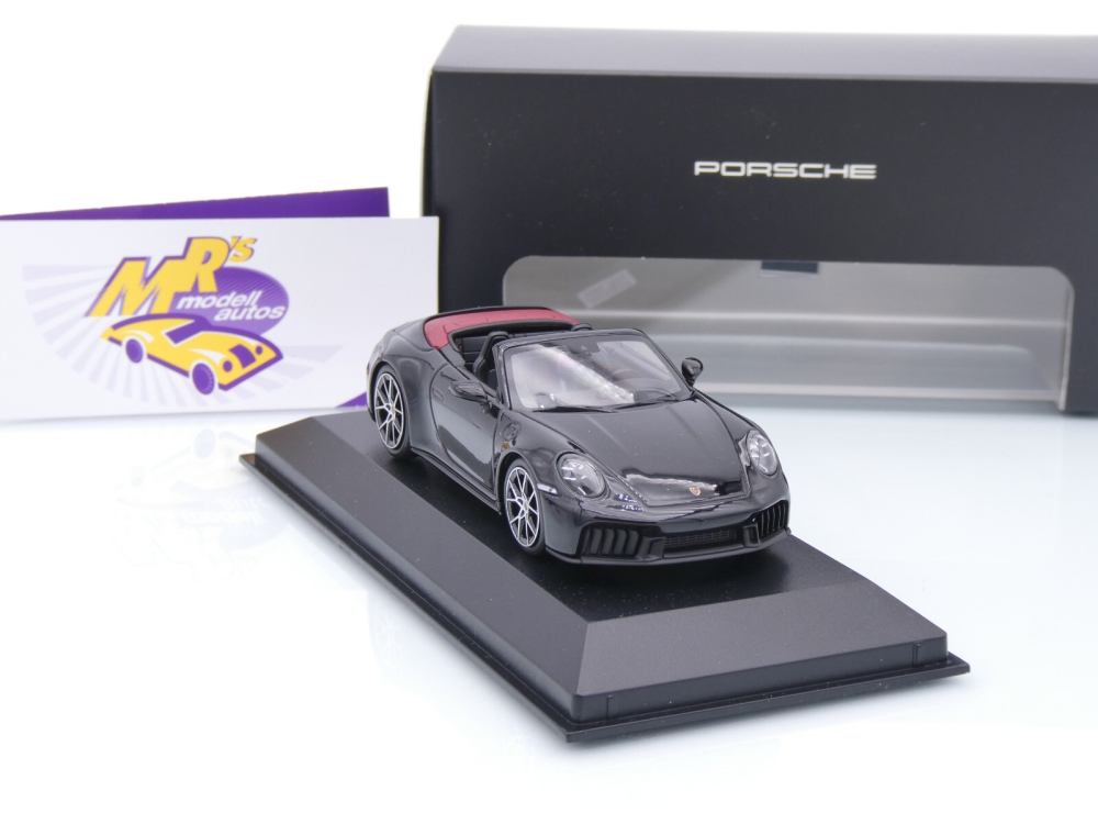 Minichamps WAP0200290SCPE # Porsche 911 (992 II) Carrera GTS Cabrio Baujahr 2024 " schwarz " 1:43