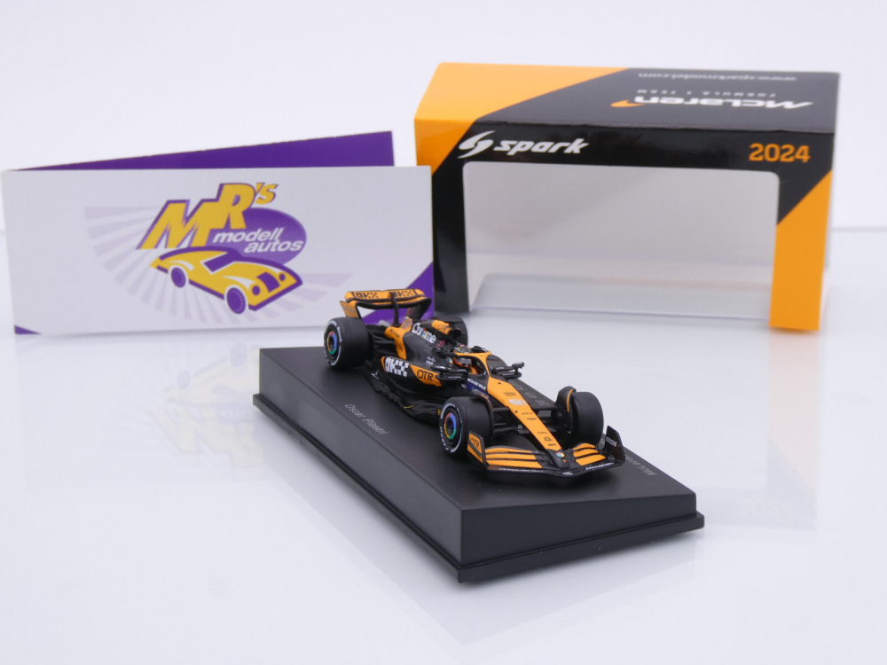 Sparky Y375 # McLaren MCL38 F1 #81 4th Australien GP 2024 " Oscar Piastri " 1:64