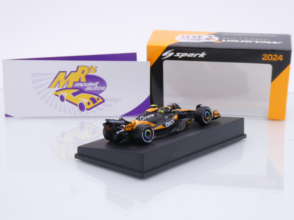 Sparky Y374 # McLaren MCL38 F1 #4 Winner Miami GP 2024 " Lando Norris " 1:64