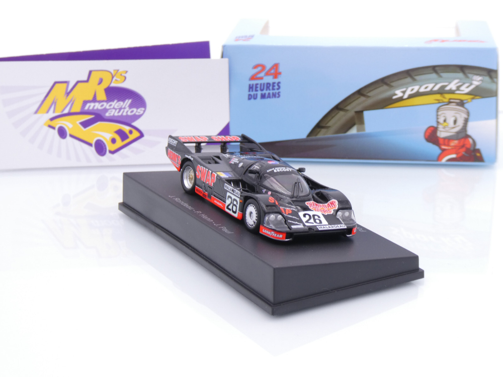 Sparky Y319 # Porsche 956 #26 2nd 24h Le Mans 1984 " SWAP " 1:64