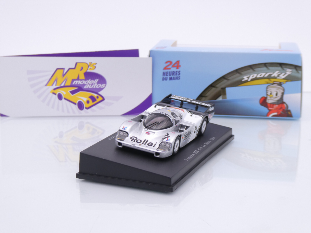 Sparky Y322 # Porsche 956 #21 24h Le Mans 1984 " Charles Ivey Racing " 1:64