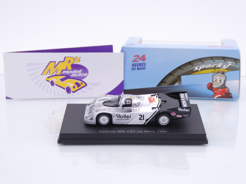 Sparky Y322 # Porsche 956 #21 24h Le Mans 1984 " Charles Ivey Racing " 1:64