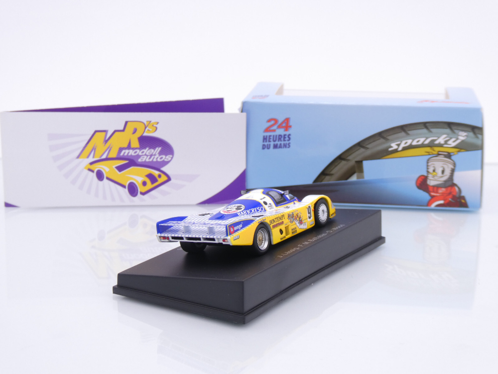 Sparky Y325 # Porsche 956 #9 5th 24h Le Mans 1986 " Obermaier Racing " 1:64