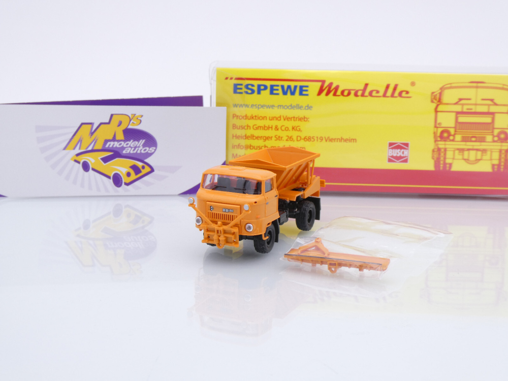 Busch / Espewe 95560 # IFA L60 D035 Düngerstreuer " kommunalorange " 1:87