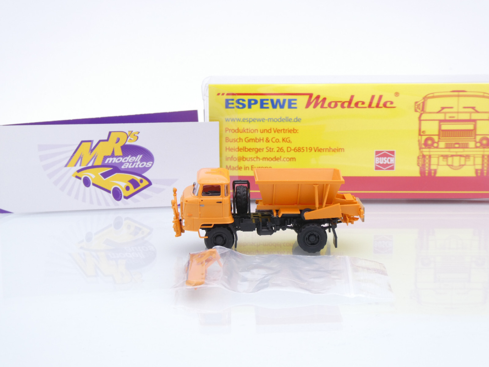 Busch / Espewe 95560 # IFA L60 D035 Düngerstreuer " kommunalorange " 1:87