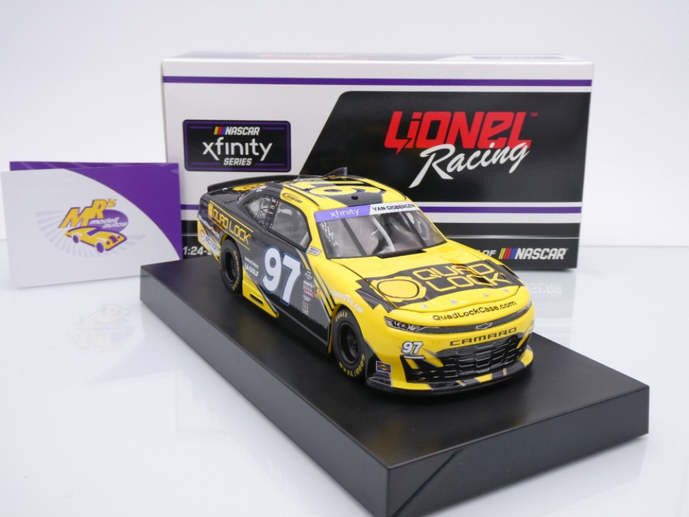 Lionel Racing N972423QDTSV # Chevrolet Camaro NASCAR Xfinity 2024 " Shane van Gisbergen - Quadlock Case Throwback " 1:24