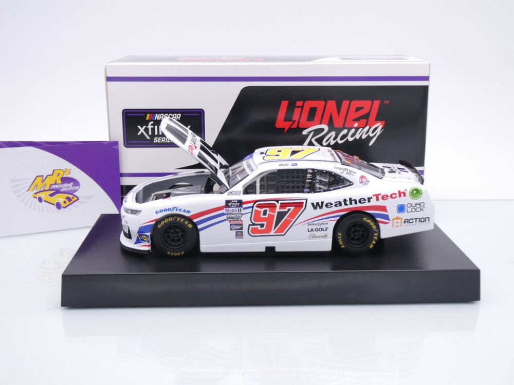 Lionel Racing N972423WRTSV # Chevrolet Camaro NASCAR Xfinity 2024 " Shane van Gisbergen - WeatherTech USA " Chrom Startnummer " " 1:24