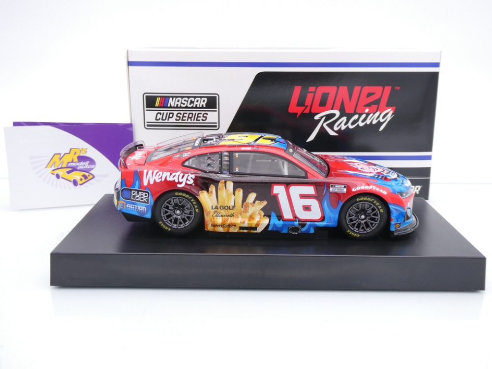 Lionel Racing C162423WENSV # Chevrolet Camaro ZL1 NASCAR 2024 " Shane van Gisbergen - Wendy's French Fries " 1:24