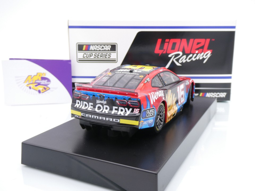 Lionel Racing C162423WENSV # Chevrolet Camaro ZL1 NASCAR 2024 " Shane van Gisbergen - Wendy's French Fries " 1:24