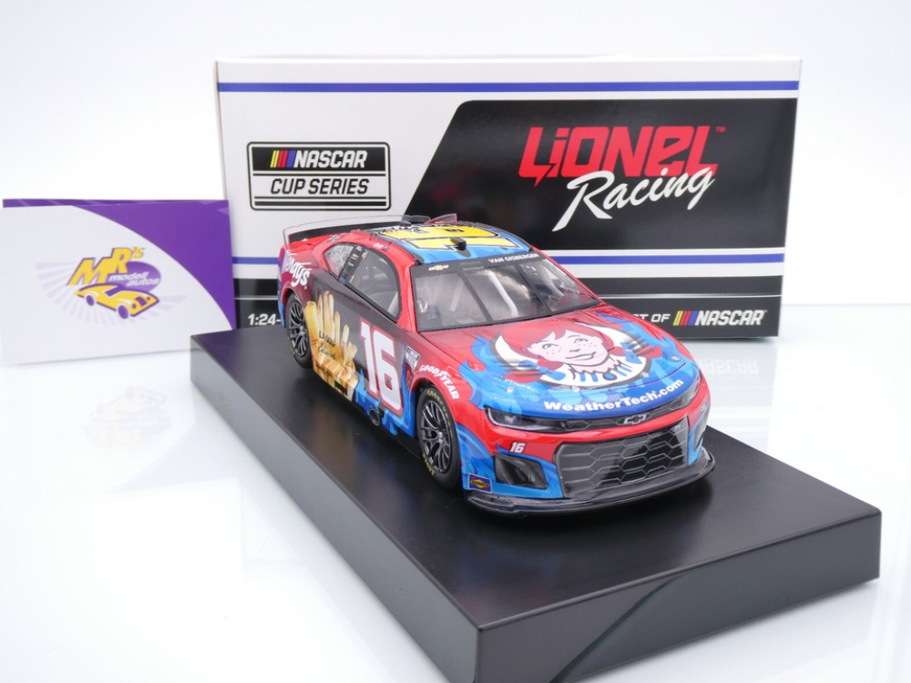 Lionel Racing C162423WENSV # Chevrolet Camaro ZL1 NASCAR 2024 " Shane van Gisbergen - Wendy's French Fries " 1:24