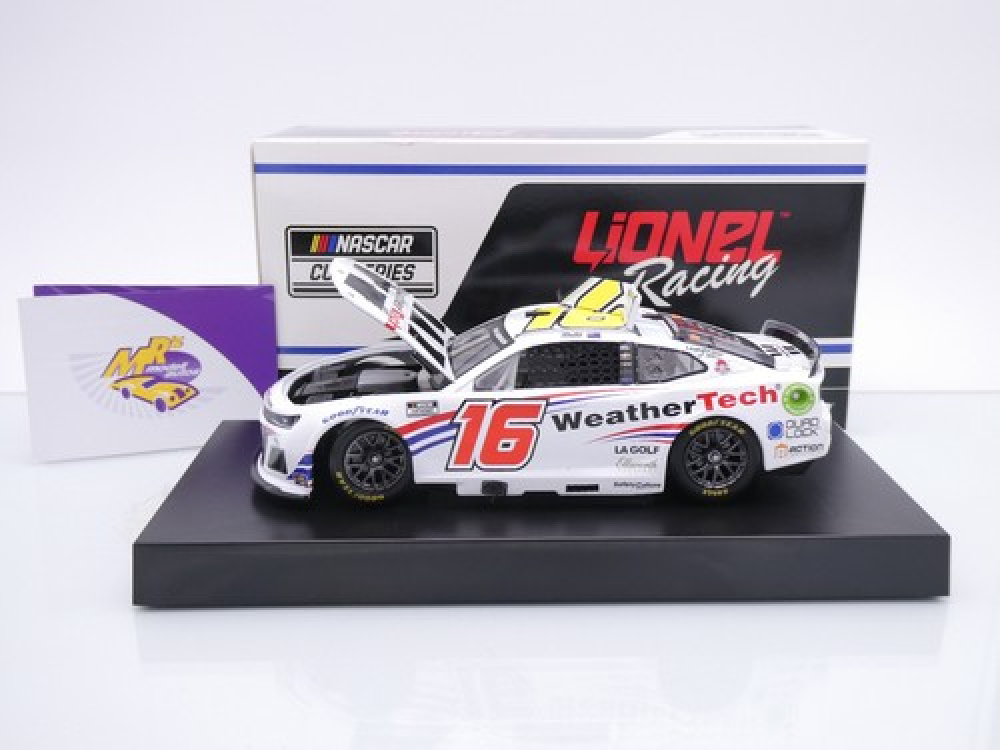 Lionel Racing C162423WRTSV # Chevrolet Camaro ZL1 NASCAR 2024 " Shane van Gisbergen - WeatherTech USA " Chrom Startnummer " " 1:24