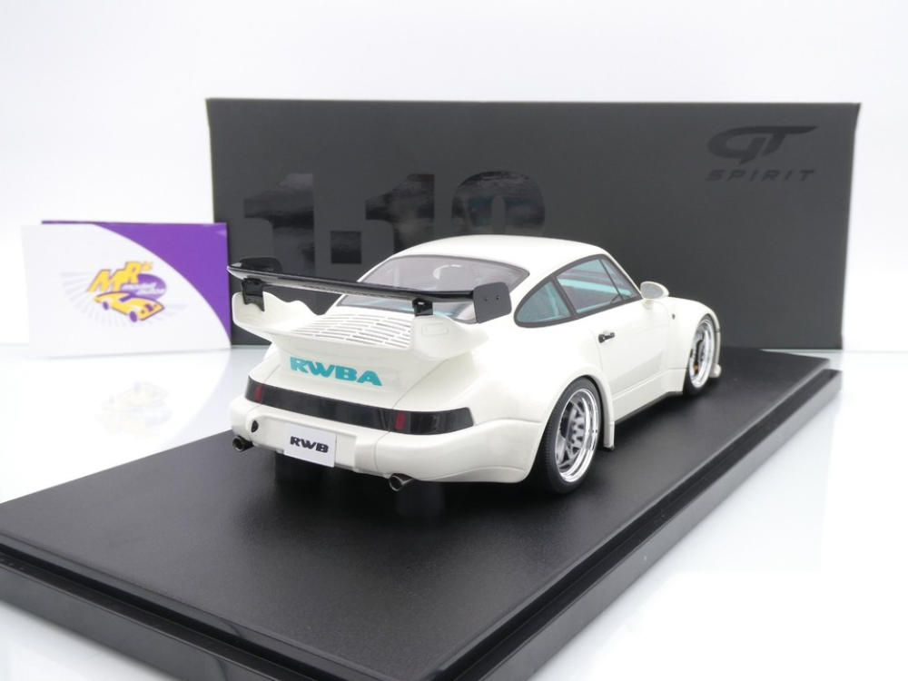 GT Spirit GT506 # Porsche 911 RWBA Rauh Welt Baujahr 2023 " Grand Prix White " 1:18