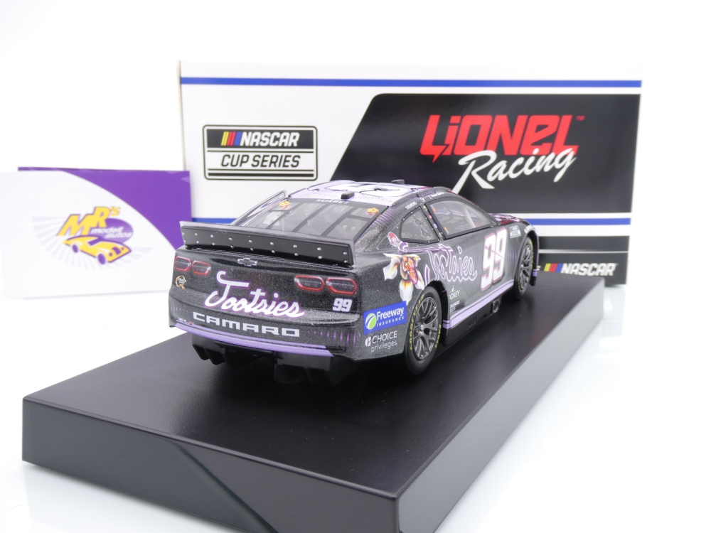 Lionel Racing C992423TOSDZ # Chevrolet Camaro ZL1 NASCAR 2024 " Daniel Suarez - Tootsies Orchid Lounge Black " 1:24
