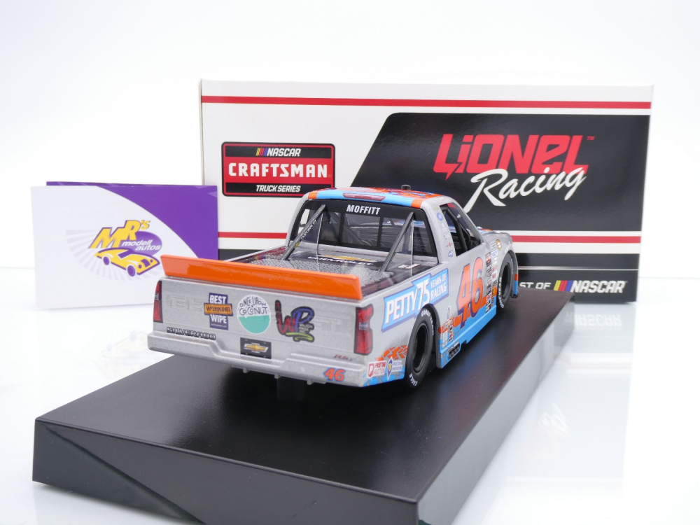 Lionel Racing T462424P75TA # Chevrolet Silverado NASCAR Truck 2024 " Thad Moffitt - Petty 75 Years of Racing Throwback " 1:24