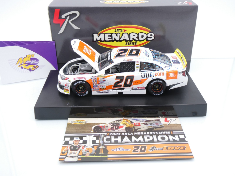 Lionel Racing W202323JBLJZ # Toyota Camry NASCAR " Jesse Love - JBL.com 2023 ARCA Champion / Race Version " 1:24